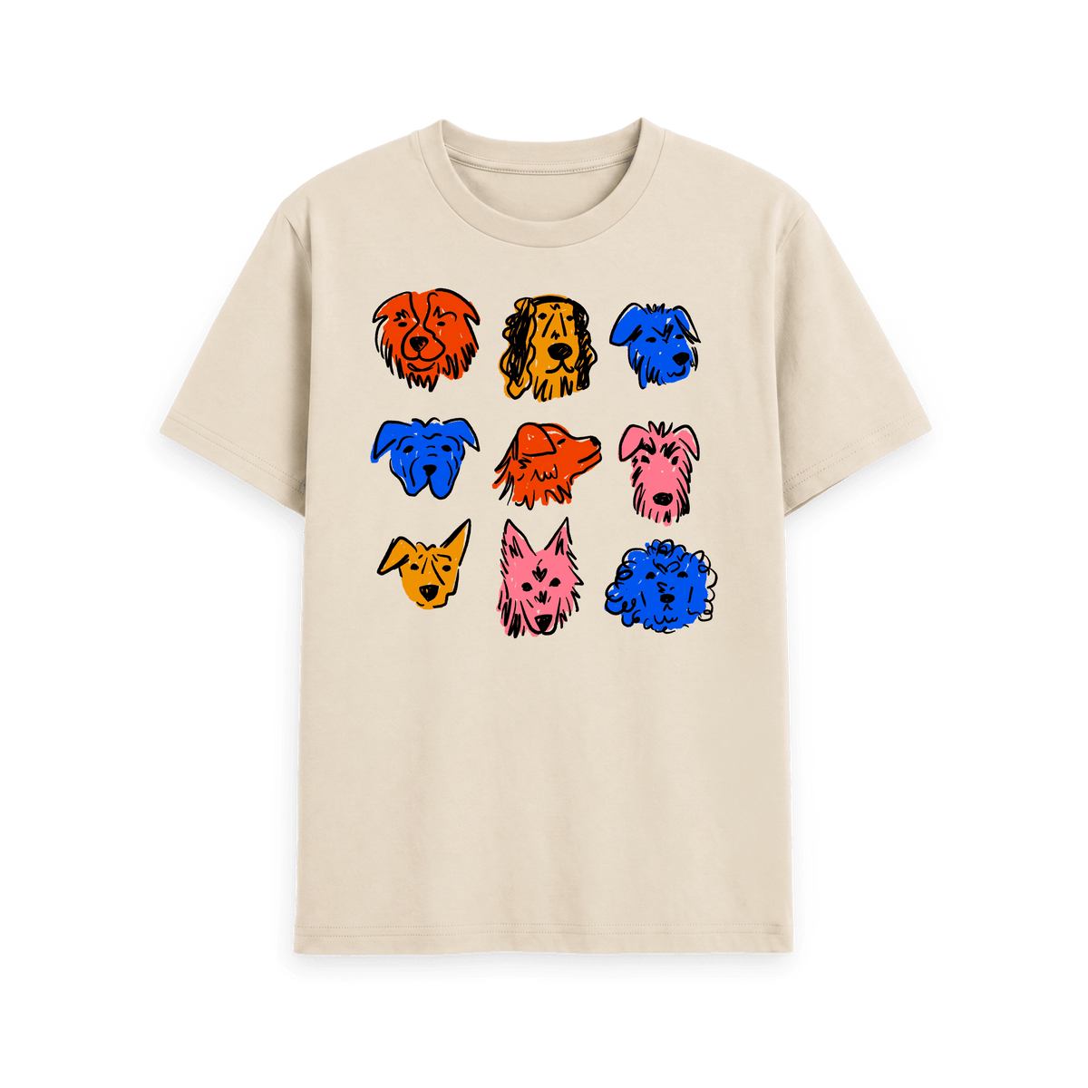 Oat Printed T-shirt Front