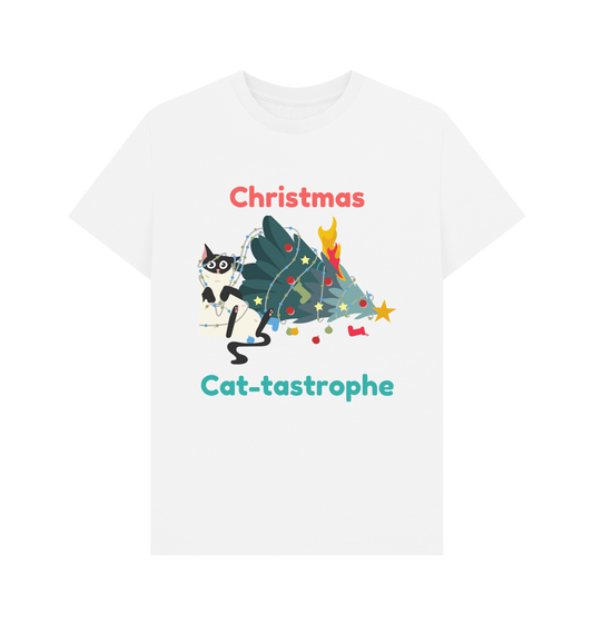 White Printed T-shirt Front