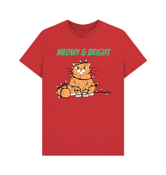 Red Printed T-shirt Front