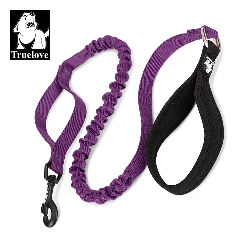 TrueLove Pet Leash Elastic Resiatant to Pull for Big Medium Small Dog Accessories Supplies Nylon Yarn Webbing TLL2281