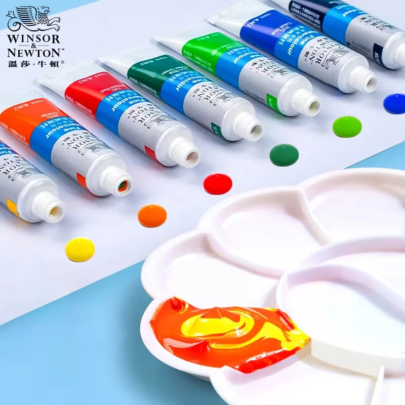 WINSOR&NEWTON Professional Watercolour Painting Paint Fine Smooth High Quality 12/18/24/36 Colors 10ML For Artist Student