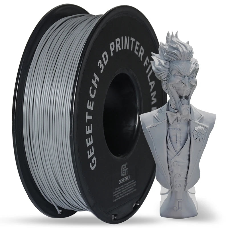 Geeetech 3d Printer Filament Pure PLA PETG Plastic 1.75mm,1KG (2.2LBS), Tangle-Free, 3d Printing Materials, Vacuum Packaging