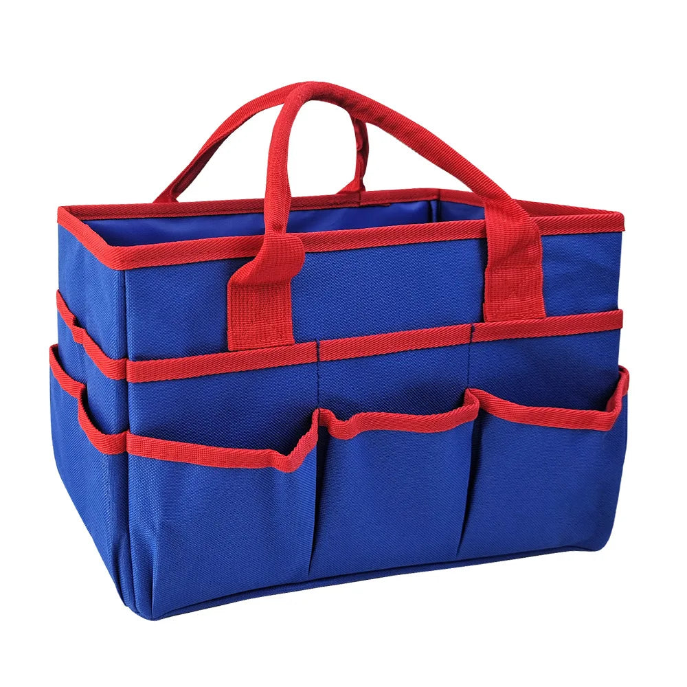 Art Supplies Teacher Portable Storage Bag, Gardening and Trimming Tool Bag, Craft Work Storage Bag, Portable Foldable Tote Pouch