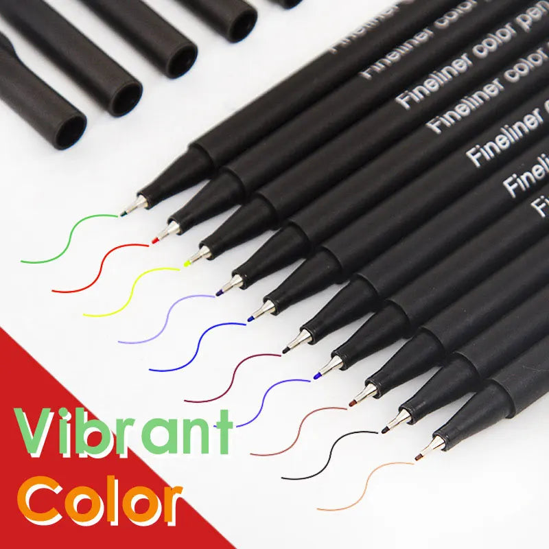 Fineliner Marker Pens 0.4 mm