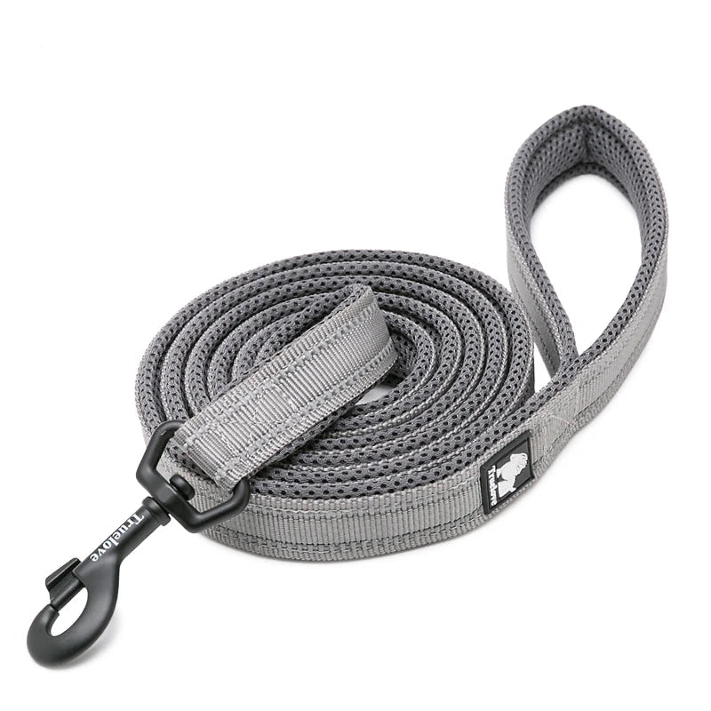 Truelove Pet Leash 200CM Comfort Sandwich Dog Leash Soft Padded Breathable No Pull Pet Lead Durable Reflective Rope TLL2112