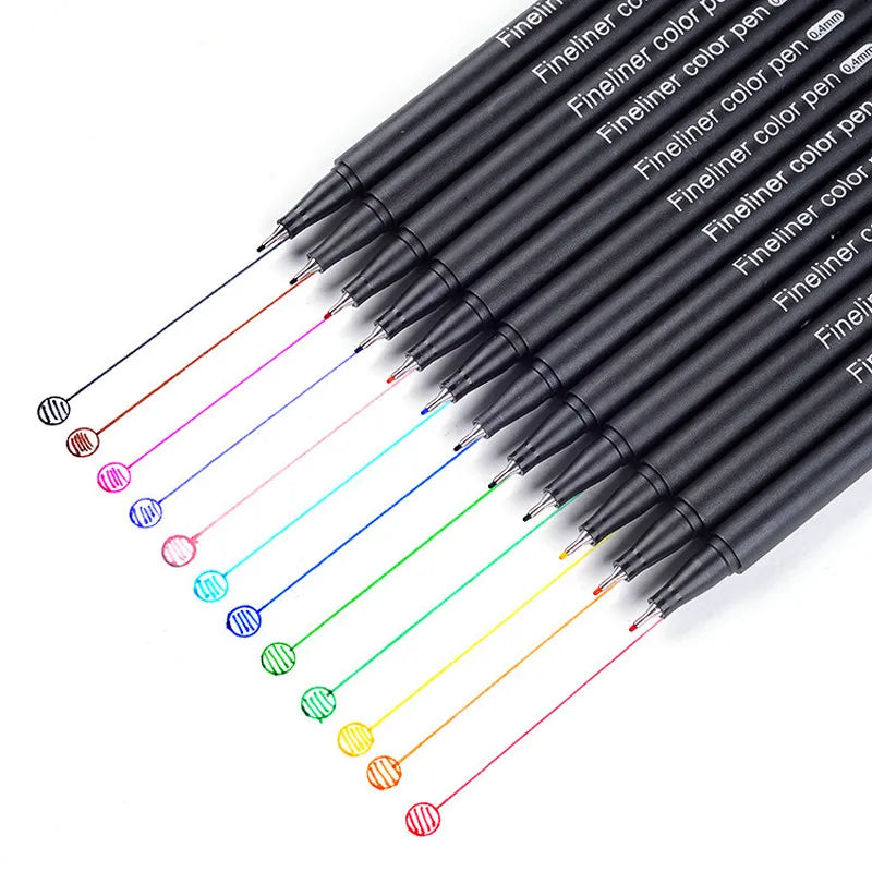 Fineliner Marker Pens 0.4 mm
