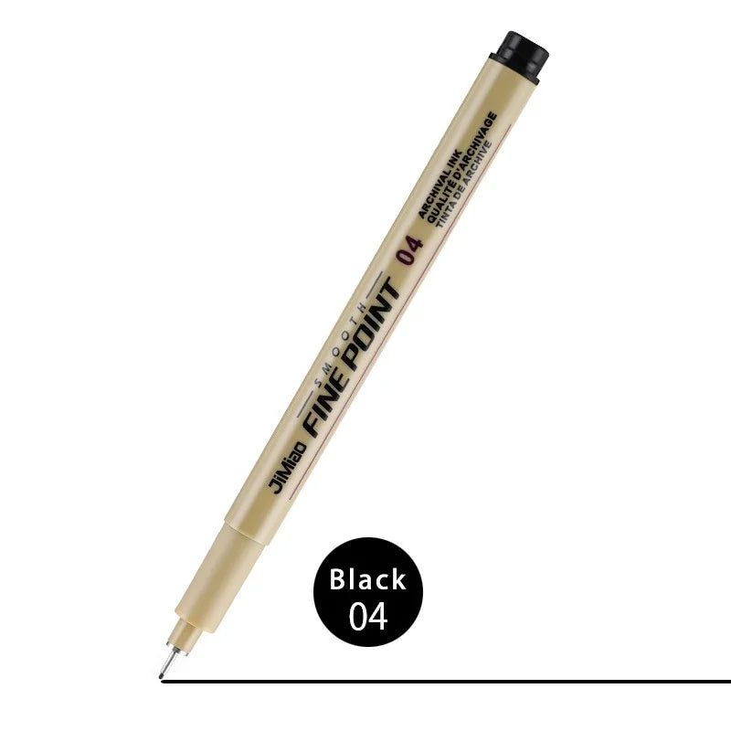 Line Drawing Pen Art Pigment Ink Drawing Waterproof Art Architecture School Supplies Paint Brushes Pinceles Painting Supplies