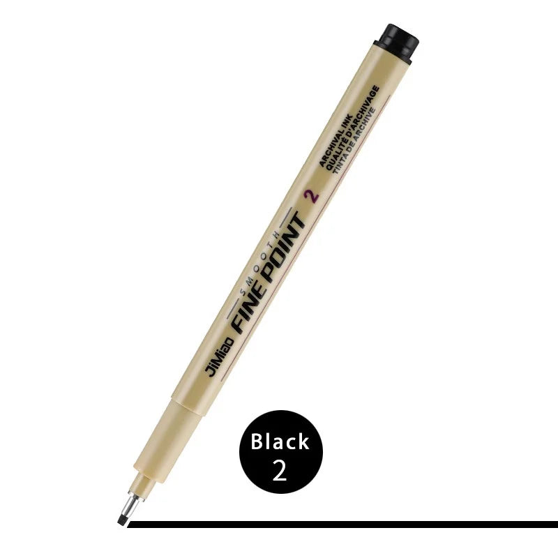 Line Drawing Pen Art Pigment Ink Drawing Waterproof Art Architecture School Supplies Paint Brushes Pinceles Painting Supplies