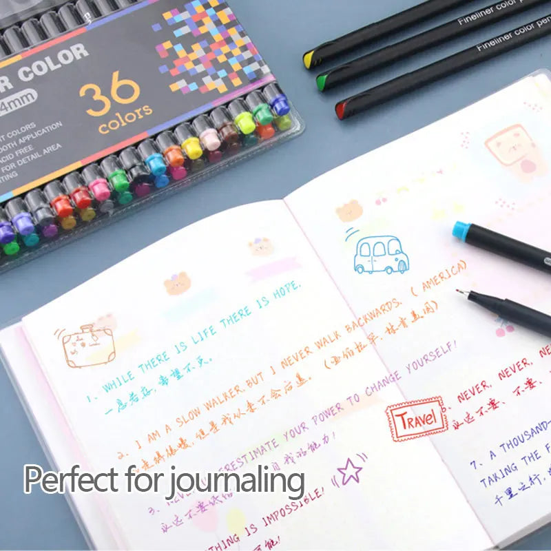 Fineliner Marker Pens 0.4 mm