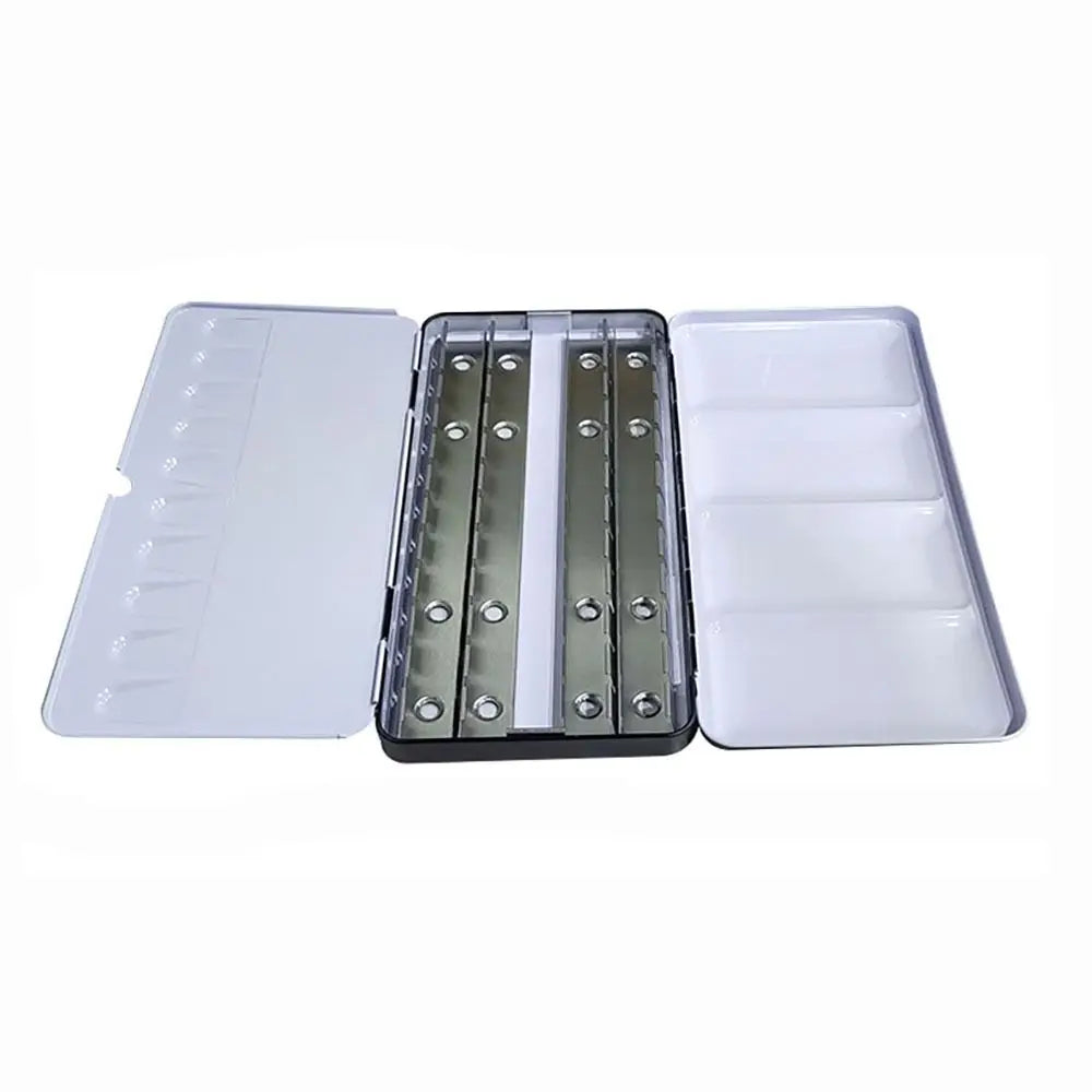 Art Supplies Creative Empty Paint Palette Watercolour Storage Case Pigment Box Grids Slots Painting Tools Drawing Supplies