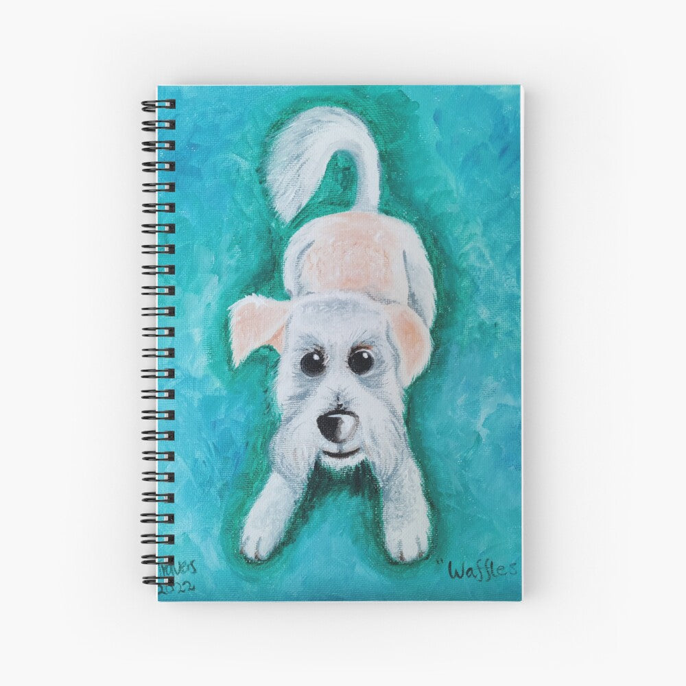 Waffles The Morkie Notebook