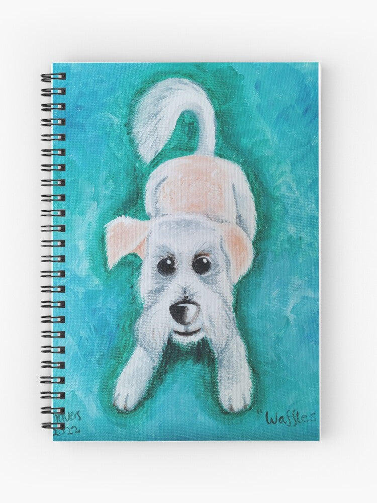 Waffles The Morkie Notebook