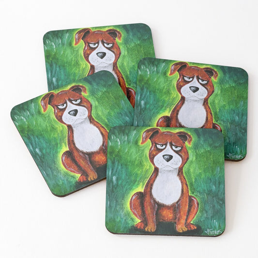 Pablo The Pittie Coasters