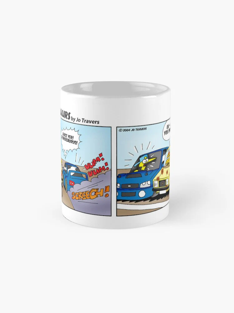 The Designersaurs ‘Race’ Webcomic Mug