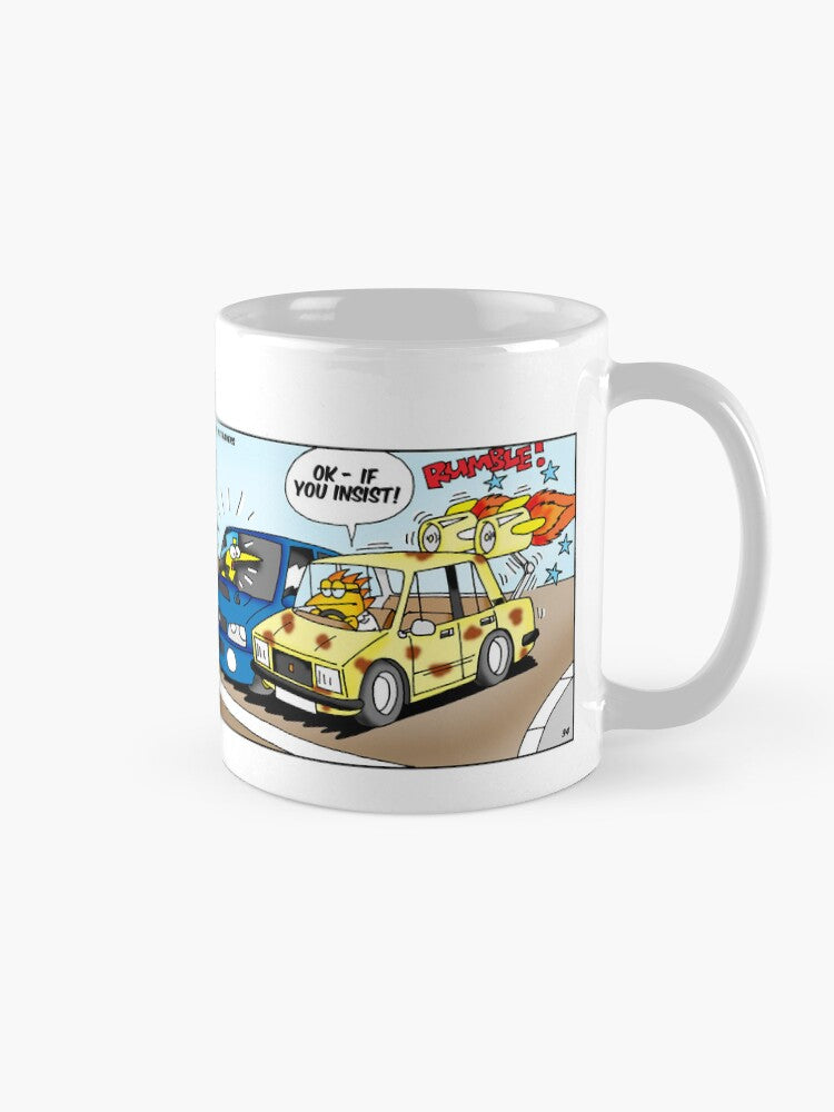 The Designersaurs ‘Race’ Webcomic Mug