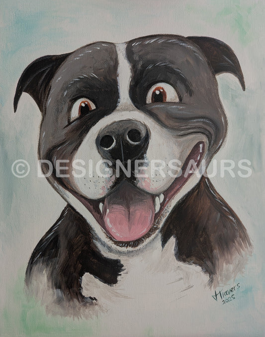 Xander 11" x 14"