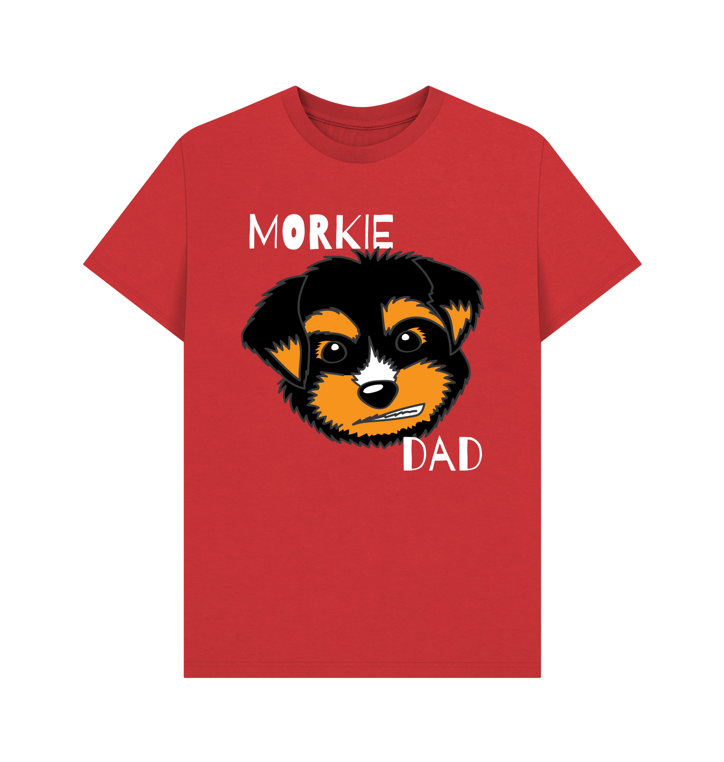 Red Printed T-shirt Front