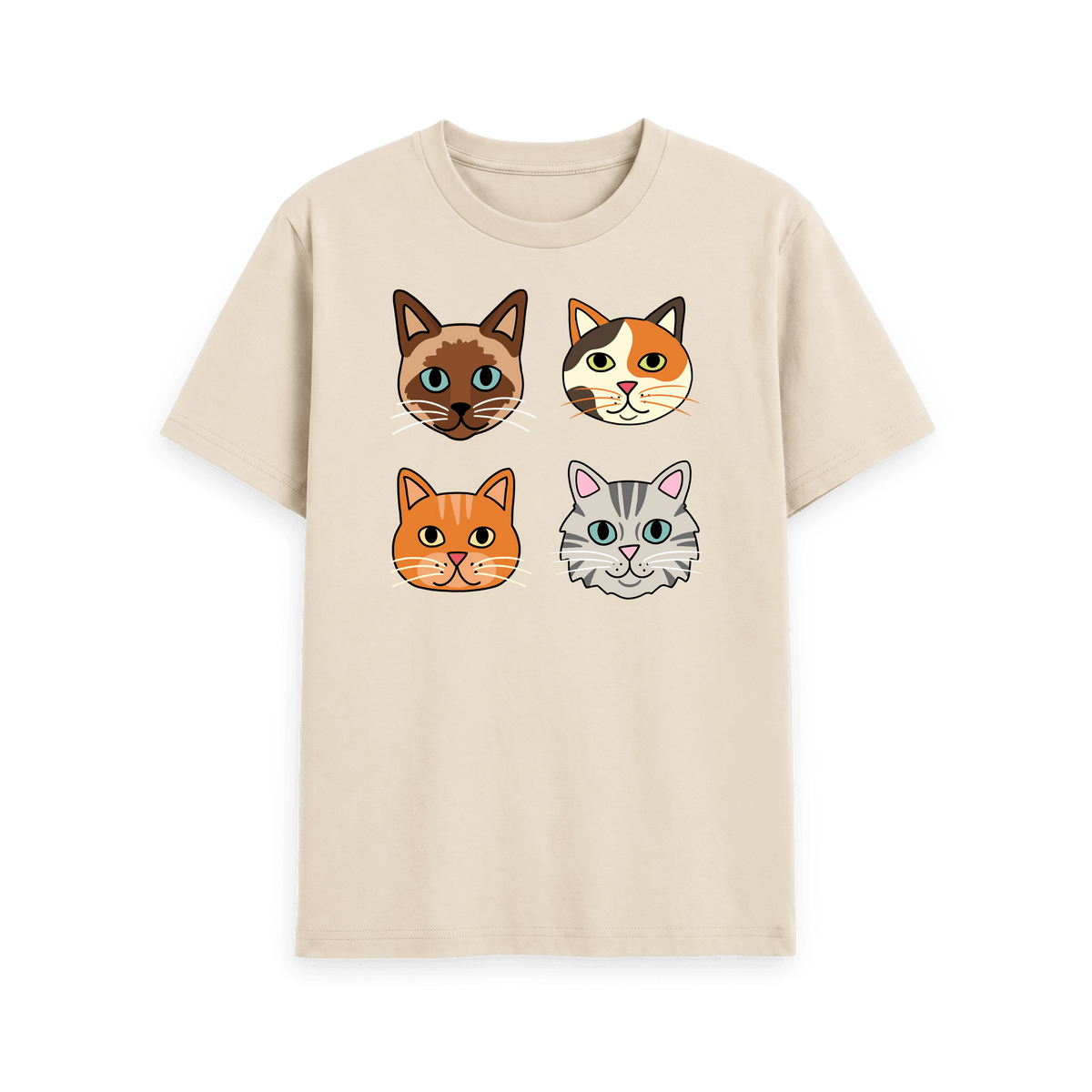 Oat Printed T-shirt Front