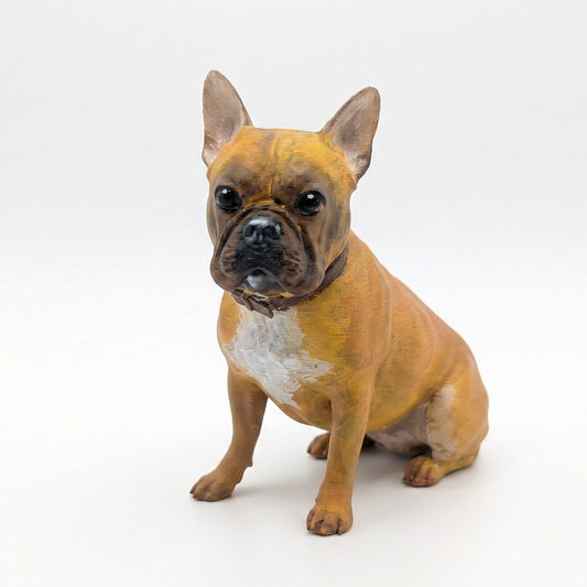 French Bulldog 3D Printed & Painted Pet Model