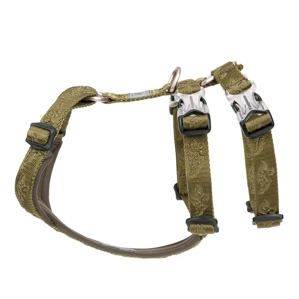 TRUELOVE Pet Harness Double-H Nylon Personalized Dog Harness NO PULL Reflective Breathable Adjustable YH1803