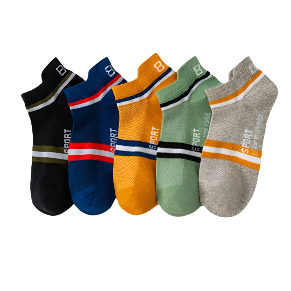 8 Pairs Women/Men Boat Socks