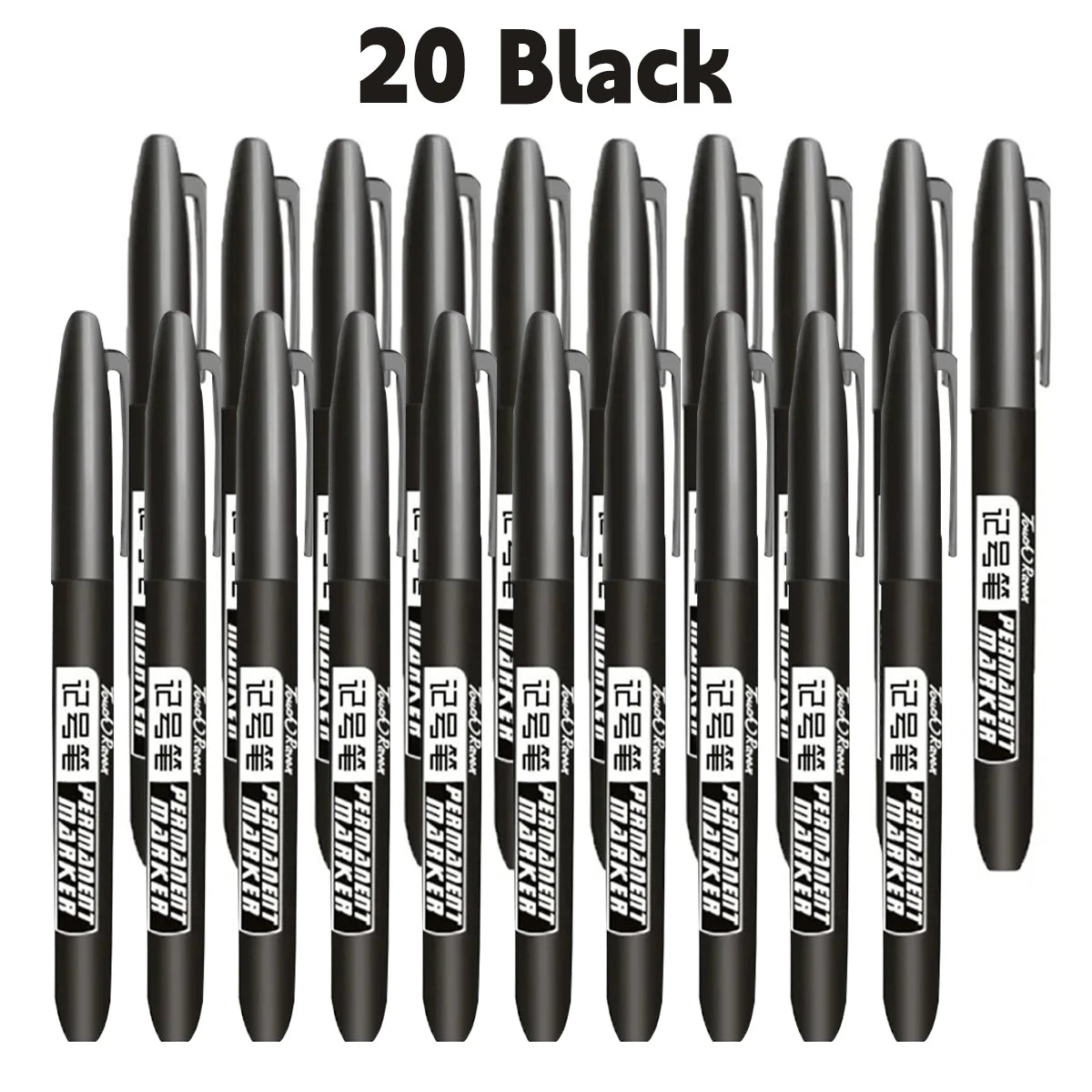 6 PCS Permanent Marker Pen