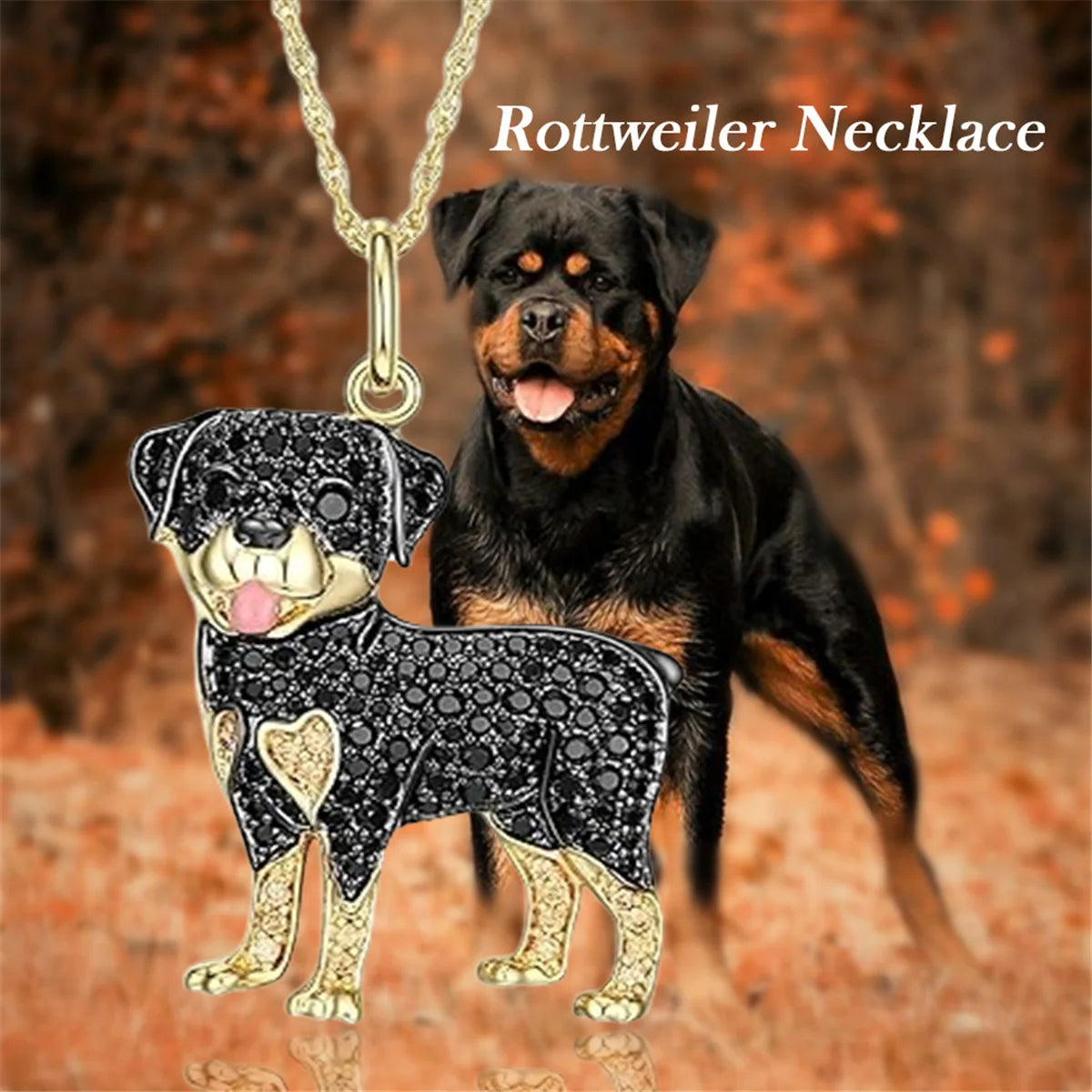 Creative Cute Maltese Pendant Necklace Fashion Pet Dog Jewelry Accessories Women's Pet Puppy Decoration Birthday Memorial Gifts