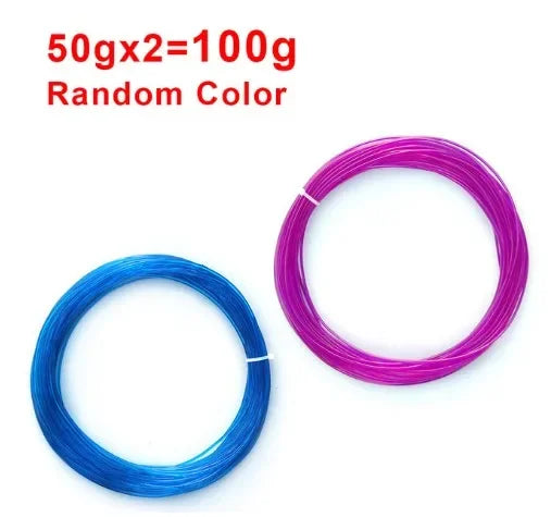 Flexible Translucent TPU 3D Printer Filament 1.75mm 200g Elastic TPU Material Extrudeuse Filament 3d Sublimation