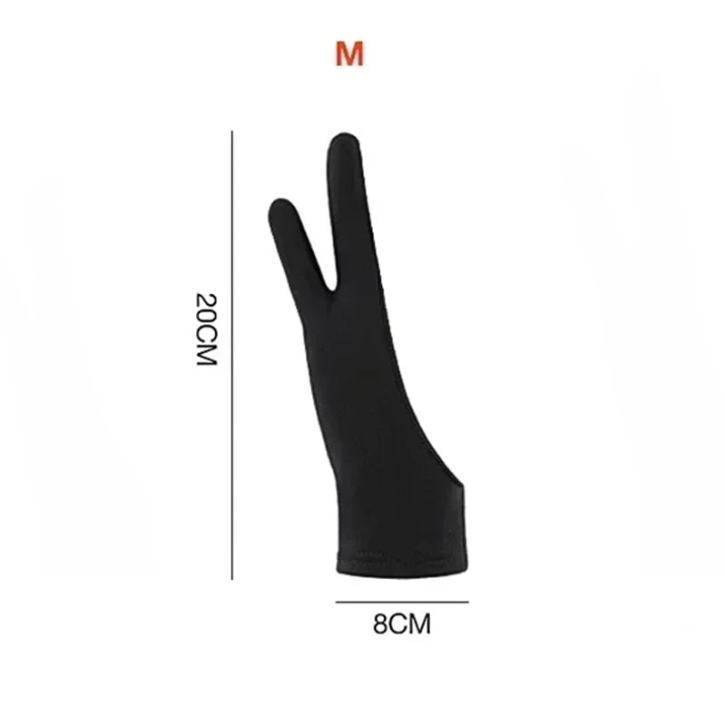 Two-Finger Drawing Gloves