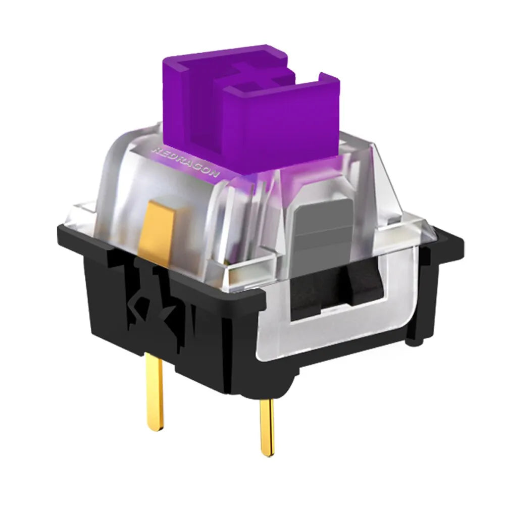 REDRAGON SMD RGB MX Switch 3Pin Clicky Linear Tactile Silent Red Blue Black Brown Purple Switche For Backlit Mechanical Keyboard