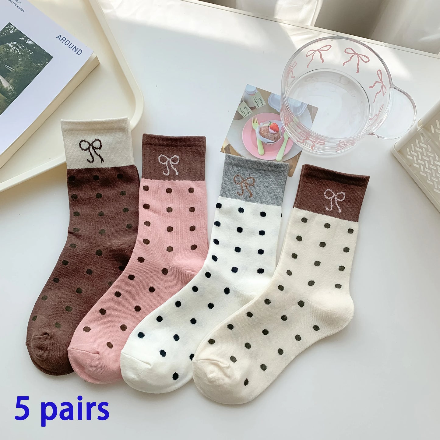 8 Pairs Women/Men Boat Socks