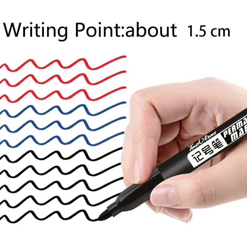 6 PCS Permanent Marker Pen