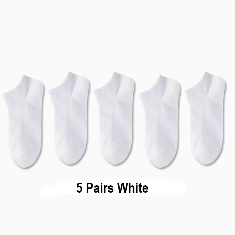 Unisex Casual Plain Colour Socks