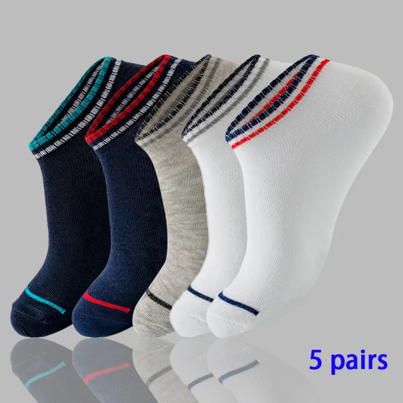 8 Pairs Women/Men Boat Socks