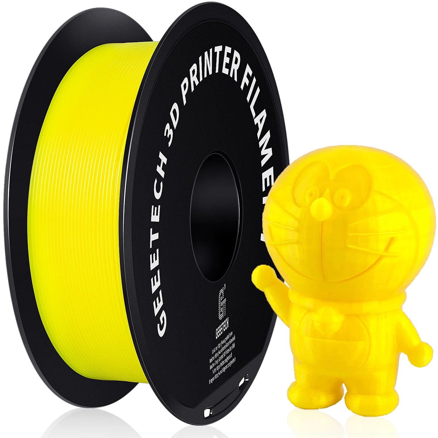 GEEETECH PETG Filament 1KG 1.75mm ±0.03mm For 3D Printer,1KG (2.2LBS) 3D Printing Fast Shipping,Vacuum packing, Tangle-Free