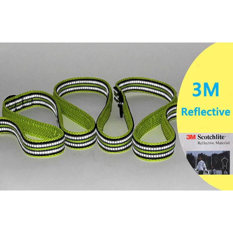 Truelove 7 In 1  Multi-Purpose Adjustable Dog Lead Hand Free Pet Training Leash Reflective Dog Leash Walk 2 Dogs Harness TLL2411