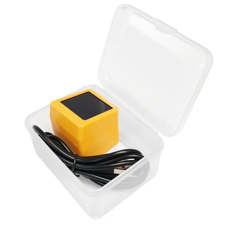 Solo Lottery BTC Miner for computer nerd Smart TV Hashrate1060KH/s ESP32 gift home silent Desktop Clock  Lower Power Consumption