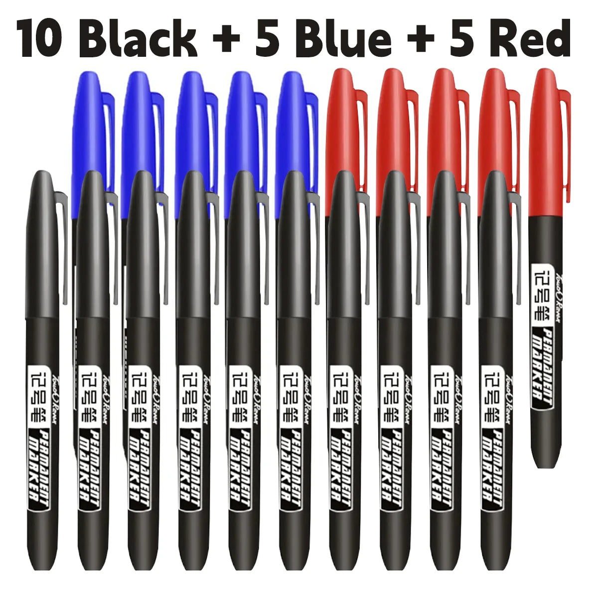 6 PCS Permanent Marker Pen