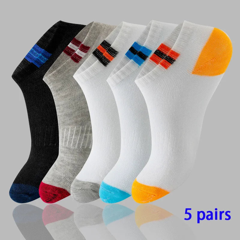 8 Pairs Women/Men Boat Socks