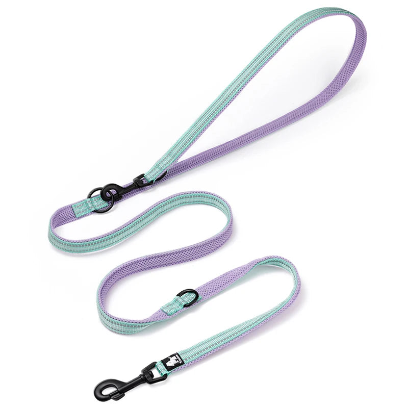 Truelove 7 In 1  Multi-Purpose Adjustable Dog Lead Hand Free Pet Training Leash Reflective Dog Leash Walk 2 Dogs Harness TLL2411