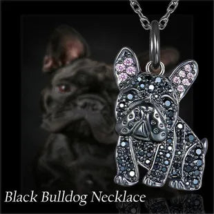 Creative Cute Maltese Pendant Necklace Fashion Pet Dog Jewelry Accessories Women's Pet Puppy Decoration Birthday Memorial Gifts