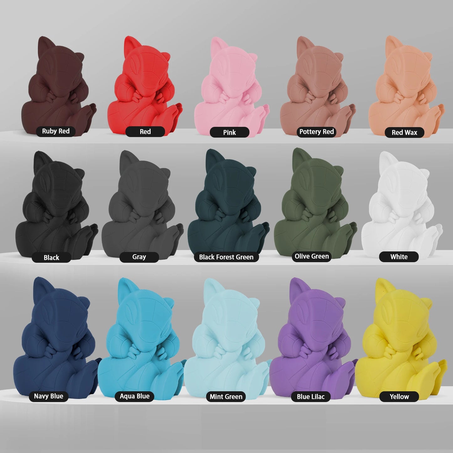 ERYONE 1/3/5/10KG Matte PLA Premium Filament 1.75mm 3D Print,Multicolour Available,big sale matte pla filament,1KG/Spool