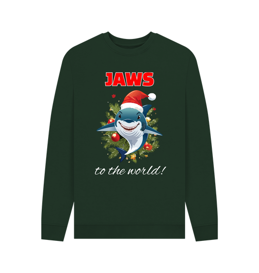 Evergreen Printed Sweater Front