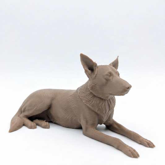 Kelpie 3D Printed Pet Model