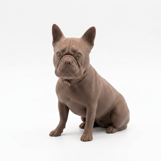 French Bulldog 3D Printed Pet Model