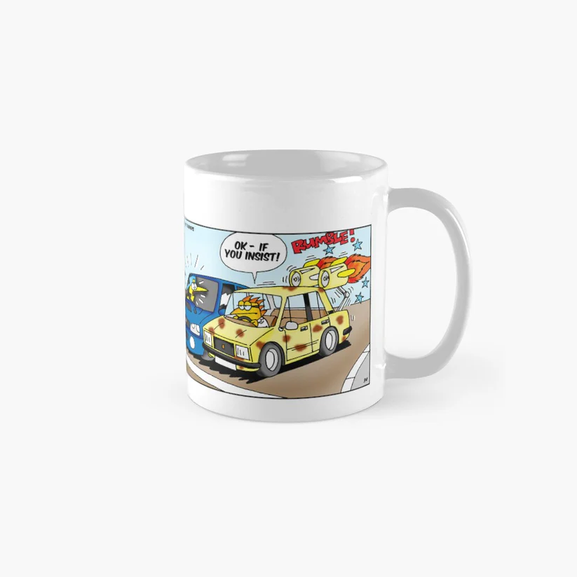 The Designersaurs ‘Race’ Webcomic Mug