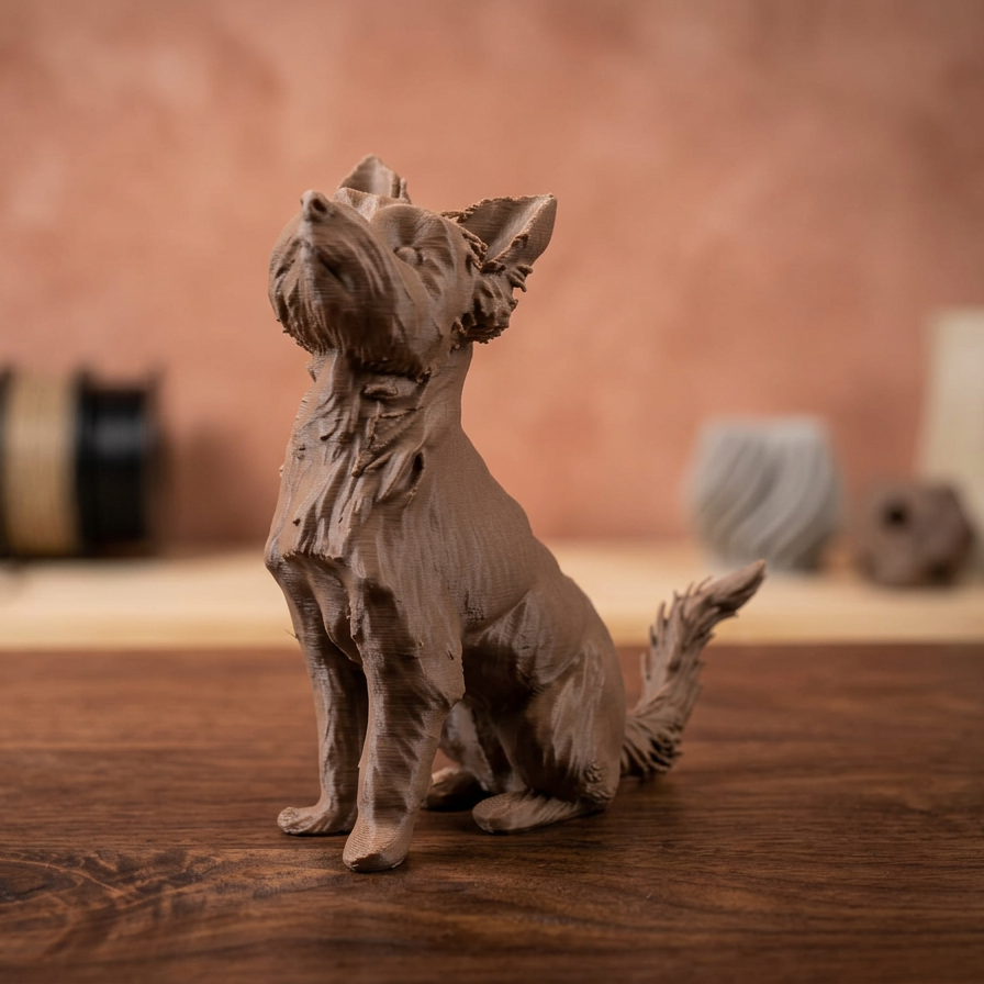 Yorkshire Terrier 3D Printed Model