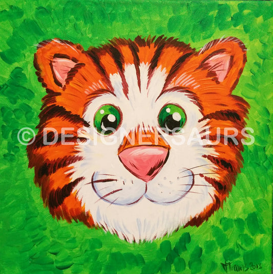 Tiger 12″ x 12″